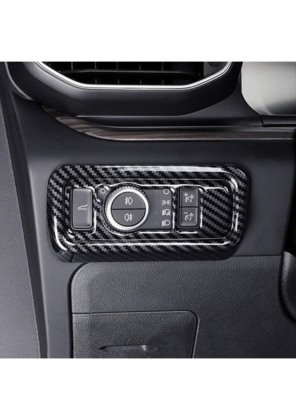 Bagaj Anahtarı Kapak Gösterge Tablosu Işık Ayarı Trim Karbon Fiber Ford Explorer 2020-2024 Aksesuarlar (Yurt Dışından) fırsatları