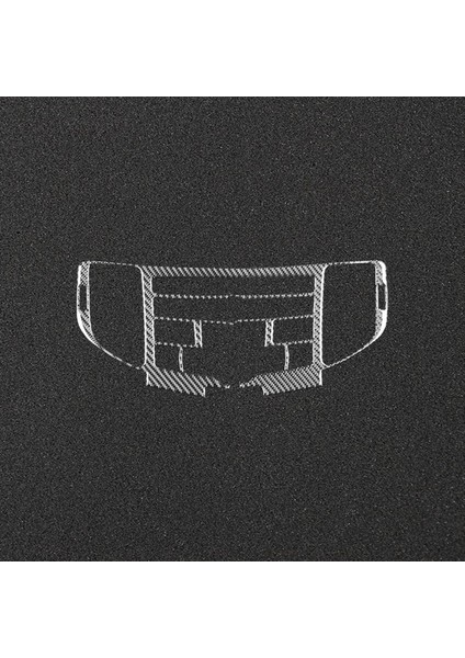 Acura Tsx 2009-2014 Karbon Fiber Merkezi Konsol Navigasyon Hava Havalandırma Kapağı Trim Iç Aksesuarlar (Yurt Dışından) indirimleri