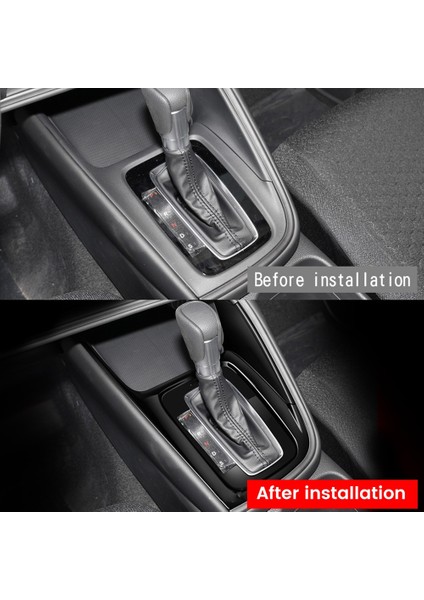 2pcs Parlak Siyah Merkezi Kontrol Dişli Vites Paneli Honda Hrv Xrv Xr-V Hr-V 2022 2023 Lhd Için (Yurt Dışından) fırsatları