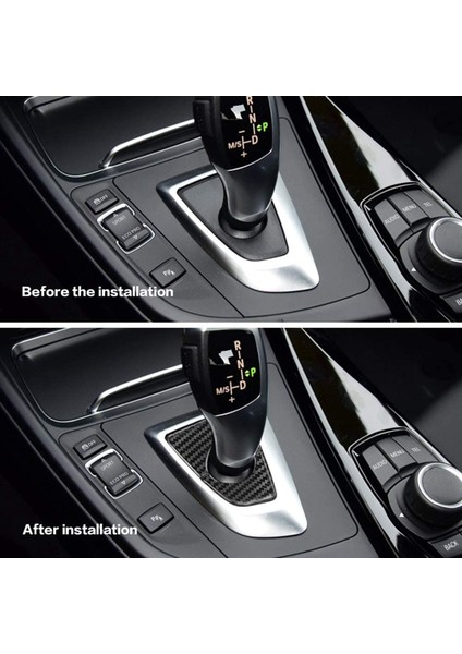 Karbon Fiber Araç Merkezi Dişli Vites Paneli Taban Kapak Trim -Bmw 3 Serisi 3gt F30 F32 F34 F36 2013 - 2019 (Yurt Dışından) fırsatları