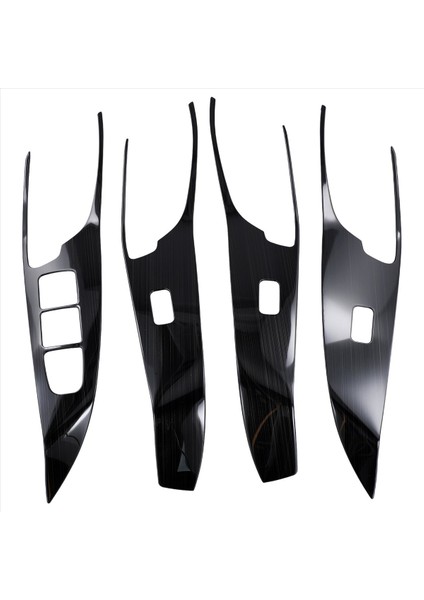 Haval H6 Için 3 Gen 2021-2023 Araba Penceresi Kaldırma Anahtarı Panel Kapak Döşeme Iç Aksesuarlar Siyah (Yurt Dışından)