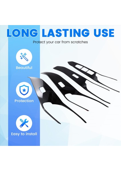 Haval H6 Için 3 Gen 2021-2023 Araba Penceresi Kaldırma Anahtarı Panel Kapak Döşeme Iç Aksesuarlar Siyah (Yurt Dışından) modelleri