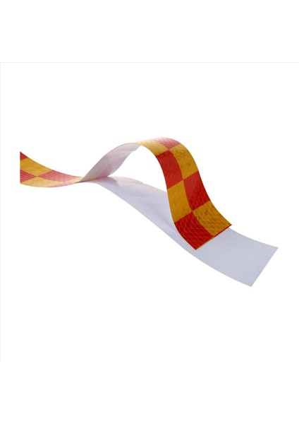 6x 1m Yansıtıcı Güvenlik Uyarısı Göze Çarpan Bant Çıkartması Kırmızı+Sarı (Yurt Dışından) indirimleri