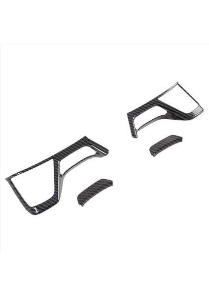 Mitsubishi Pajero Sport 2020 8pcs Karbon Fiber Abs Otomobil Iç Direksiyon Simidi Kapağı Kaplama Pervazları Araba Stil (Yurt Dışından) modelleri