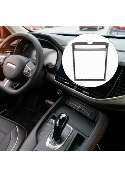 Hyundai Tucson L Nx4 2021 2022 Için Araba Karbon Fiber Abs Navigasyon Çerçevesi Dekorasyon Kapağı Kaplama Çıkartmaları (Yurt Dışından) indirimleri