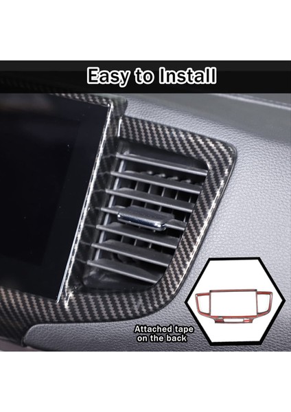 Honda Pilot 2016-2022 Için Ridgeline 2017-2023 Pasaport 2019-2023 Araba Gösterge Tablosu Gezinme Paneli Çerçeve Trim Aksesuarları (Yurt Dışından) modelleri