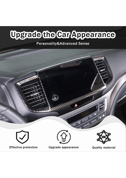 Honda Pilot 2016-2022 Için Ridgeline 2017-2023 Pasaport 2019-2023 Araba Gösterge Tablosu Gezinme Paneli Çerçeve Trim Aksesuarları (Yurt Dışından) fırsatları
