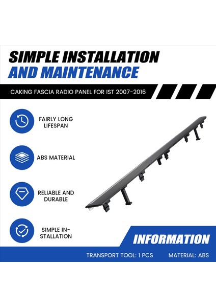 5GG858418A Otomobil Gösterimi Panel Trim Torpisi Kutusu Vw Golf 7 Golf Mk7 7 5 Lhd 5gg 858 418 A (Yurt Dışından) fırsatları