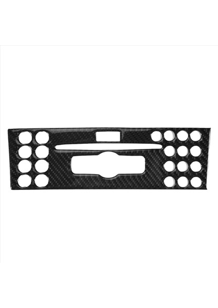 Araba Merkezi Konsol Navigasyon Klima Paneli Kapak CD Kontrol Trim Panel Kapağı Mercedes-Benz W204 2007-2010 (Yurt Dışından) modelleri