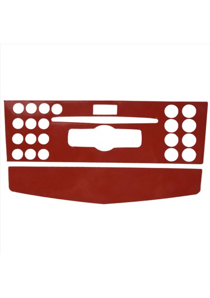 Araba Merkezi Konsol Navigasyon Klima Paneli Kapak CD Kontrol Trim Panel Kapağı Mercedes-Benz W204 2007-2010 (Yurt Dışından) fırsatları