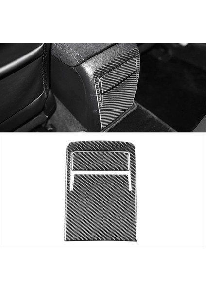 Subaru Impreza Için Karbon Fiber 2009 2011 2011 Otomobil Arka Sıralı Kupa Tutucu Panel Kapak Trim Iç Aksesuarlar (Yurt Dışından) fırsatları