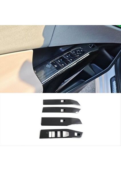 Bmw X3 G45 2025 Karbon Fiber Araba Penceresi Asansörü Swtıch Düğmesi Kapak Trim Dekorasyon Aksesuarları (Yurt Dışından) fiyatları