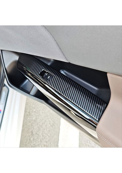 Bmw X3 G45 2025 Karbon Fiber Araba Penceresi Asansörü Swtıch Düğmesi Kapak Trim Dekorasyon Aksesuarları (Yurt Dışından) fırsatları