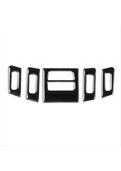Araba Merkezi Konsol Hava Çıkış Çerçevesi A/c Hava Çıkışı Trim Sticker Bmw 3 Serisi E90 E92 E93 2005-2012 (Yurt Dışından)