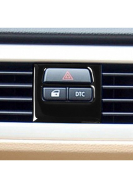 Araba Merkezi Konsol Hava Çıkış Çerçevesi A/c Hava Çıkışı Trim Sticker Bmw 3 Serisi E90 E92 E93 2005-2012 (Yurt Dışından) indirimleri