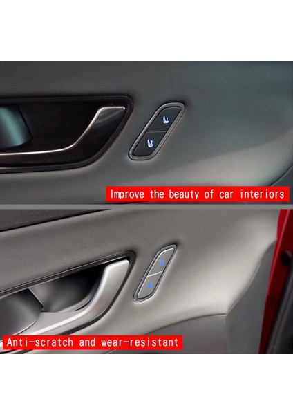 Hyundai Kona 2024 Otomobil Iç Aksesuarları Için Araba Koltuğu Bellek Ayarlama Düğmesi Döşeme Çerçevesi Ahşap Tahıl (Yurt Dışından) fiyatları