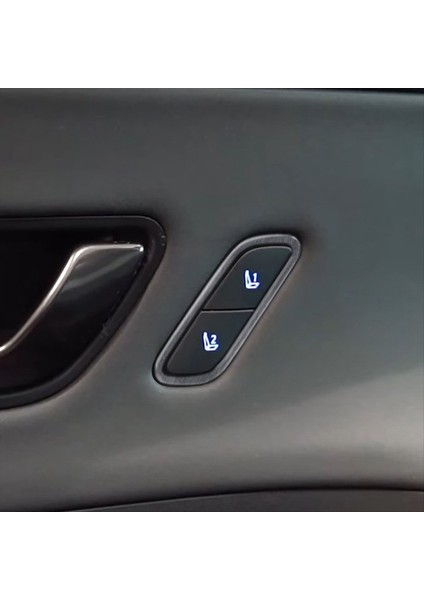 Hyundai Kona 2024 Otomobil Iç Aksesuarları Için Araba Koltuğu Bellek Ayarlama Düğmesi Döşeme Çerçevesi Ahşap Tahıl (Yurt Dışından) fırsatları