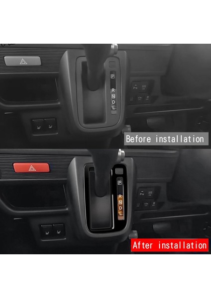 Suzuki Spacia Için 2017-2022 Rhd Araba Iç Aksesuar Konsol Dişli Vites Paneli Çerçeve Kapak Trim -B (Yurt Dışından) fiyatları