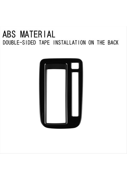 Suzuki Spacia Için 2017-2022 Rhd Araba Iç Aksesuar Konsol Dişli Vites Paneli Çerçeve Kapak Trim -B (Yurt Dışından) indirimleri