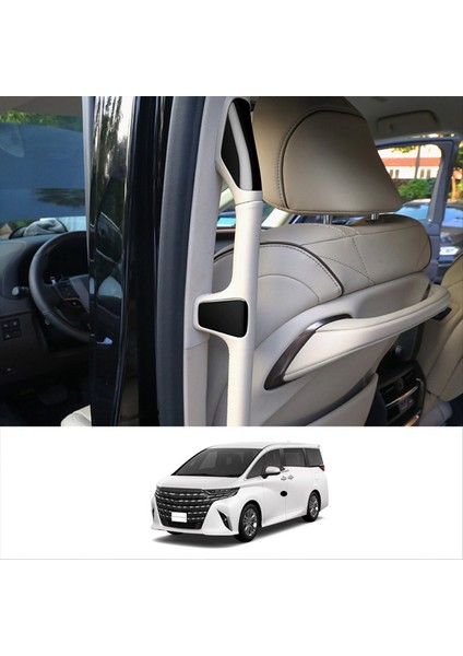 Toyota Alphard 40 Serisi 2023+ Araç Parlak Siyah Orta Kapı Koltuk Dekoratif Yama Araç Iç Aksesuarlar (Yurt Dışından) fiyatları