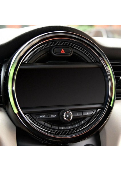 Mini Cooper F55 F56 Konsol Navigasyon Ekran Çerçevesi Için 4x Gerçek Karbon Fiber (Yurt Dışından) indirimleri