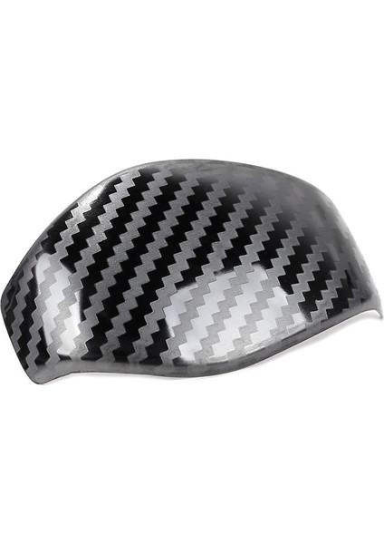 Abs Karbon Fiber Tarzı Iç Dişli Vites Değiştirme Düğmesi Koruyucusu Honda Civic Için Trim Sticker 2016 2017 2018 2019 10 Gen Otomatik Şanzıman (Yurt Dışından)