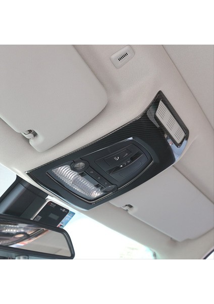 Araba Çatı Okuma Işık Trim Çatı Lamba Çerçevesi Bmw Için Dekorasyon X3 X4 5 Seri F10 F25 F26 2014-2017 (Yurt Dışından) modelleri