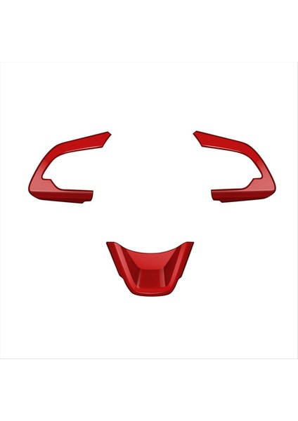 Araç Direksiyon Simidi Sticker Direksiyon Düğmeleri Suzuki Swift Için Iç Aksesuar Trim 2024 Kırmızı (Yurt Dışından)