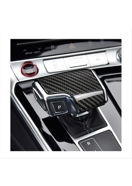 Audi A6 A6L A8 Q7 S7 Rs6 Dişli Vites Paneli Çerçeve Değiştiren Dekoratif Kapak Çıkartması Için Gerçek Karbon Fiber (Yurt Dışından) fiyatları