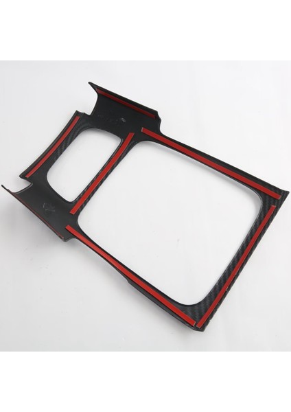 Mg Zs Ev 2024 Araç Merkezi Kontrol Dişli Vites Paneli Kapağı Dekoratif Trim Iç Accessoriess Karbon Fiber Lhd (Yurt Dışından) fırsatları