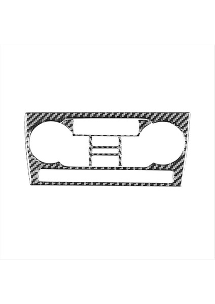 Audi A3 S3 8p 2006 2007 Karbon Fiber Merkezi Konsol Hava Kontrol Anahtarı Kapak Çıkartmaları Iç Accessoires (Yurt Dışından)
