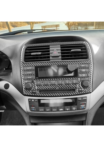 Honda Acura Tsx Için Karbon Fiber 2004-2008 Merkez Konsol Hava Outlet Havalandırma Kapak Döşeme Iç Aksesuarlar (Yurt Dışından) indirimleri