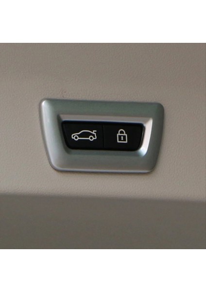 Bmw X1 F48 X3 F25 X4 F26 X5 F15 3 Seri F30 F34 F36 F10 G30 Kaya Kapı Düğmesi Kapak Döşeme Aksesuarları Gümüş (Yurt Dışından) modelleri
