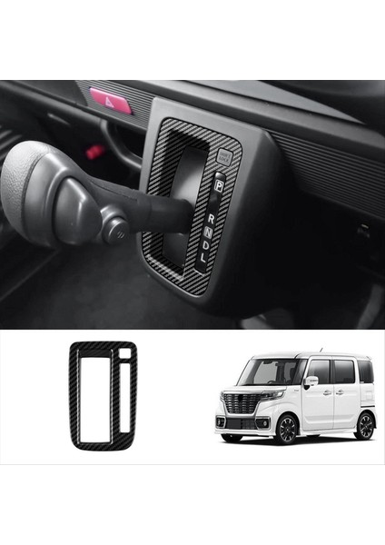Suzuki Spacia Için 2017-2022 Rhd Araba Iç Aksesuar Konsol Dişli Vites Paneli Çerçeve Kapak Trim -A (Yurt Dışından) modelleri