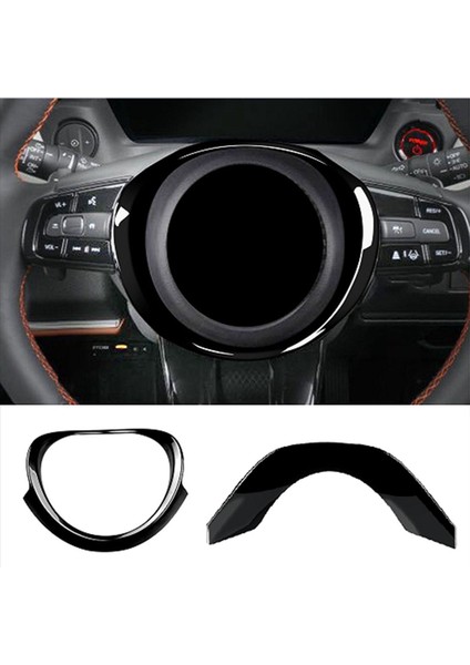 Honda Vezel Hr-V Hrv 2021 2022 Iç Araç Parlak Siyah Direksiyon Paneli Kapak Trim Dekorasyon Çerçevesi (Yurt Dışından) fiyatları