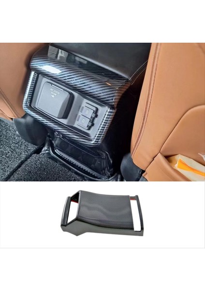 Araba Arka Hava Havalandırma Outlet Kapağı Trim Isuzu Mu-X Mux 2022 2023 Aksesuarlar Karbon Fiber (Yurt Dışından) modelleri