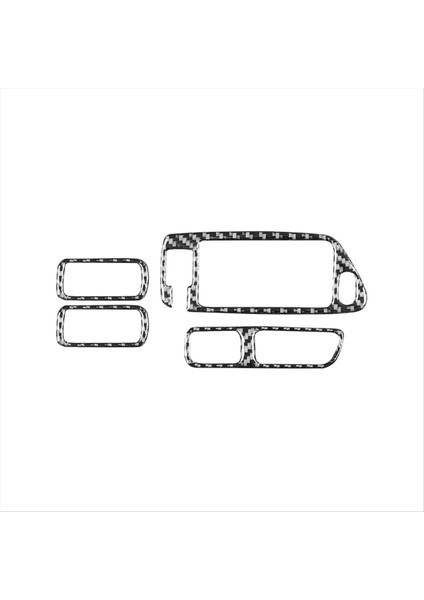 Subaru Mirası Için Karbon Fiber/outback 2005-2009 Lhd Pencere Asansör Anahtarı Düğmeleri Panel Trim Kapak Iç Aksesuarlar (Yurt Dışından)