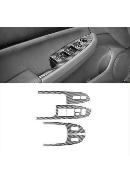 Honda Accord Için 2003-2007 Lhd Karbon Fiber Pencere Kaldırma Anahtarı Panel Iç Aksesuarlar (Yurt Dışından) fırsatları