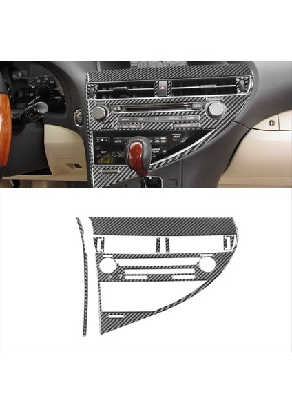 Lexus RX350 RX450H 2010-2012 Lhd Merkez Konsolu CD Panel Çerçevesi Kapak Trim Iç Aksesuarları Için Karbon Fiber (Yurt Dışından) fırsatları