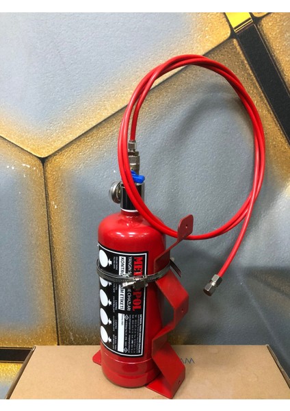 Yangın 1 kg Hfc Gazlı Pano Dekoratif Askı Pano Içi Söndürme Sistemi Dört Yıl Garantili fırsatları