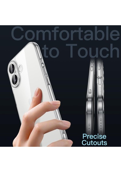 iPhone 17 Uyumlu Şeffaf Kılıf Kamera Korumalı Kılıf Ince Kılıf Silikon Kılıf - Şeffaf modelleri