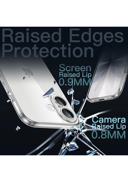 iPhone 17 Uyumlu Şeffaf Kılıf Kamera Korumalı Kılıf Ince Kılıf Silikon Kılıf - Şeffaf fırsatları