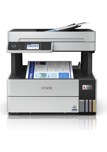 Epson C11CJ88403 Ecotank L6490 Tanklı Yazıcı Tarayıcı Fotokopi Fax Usb/ethetnet/wıfı A4 fiyatları