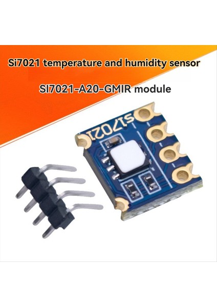 SI7021 Sıcaklık ve Nem Sensörü Modülü I2C Arayüz Endüstriyel Sınıf S17021-A20-GM1R Modülü (Yurt Dışından) indirimleri