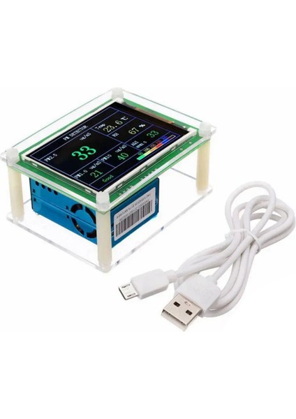 Pm1 0 Pm2 5 PM10 Dedektör Modülü Hava Si Toz Sensörü Test Cihazı Dedektör Desteği Dışa Aktar Veri Izleme (Yurt Dışından)