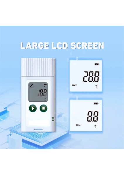 USB Sıcaklık Kaydedi Meyvesi Soğuk Depolama Soğuk Zincir Taşıma Sıcaklığı Logger Büyük Kapasite Veri Depolama (Yurt Dışından) modelleri