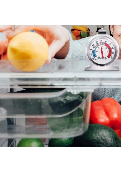 9x Buzdolabı Dondurucu Termometre Serisi Buzdolabı Dondurucu Için Büyük Kadran Termometresi Sıcaklık Termometresi (Yurt Dışından) fırsatları