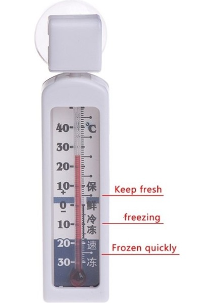 5 Paket Buzdolabı Hattı Dondurucu Termometre Buzdolabı Soğutma Sıcaklık Gösterge Monitörü Ev Kullanımı -30 ℃ Ila 40 ℃ (Yurt Dışından) modelleri