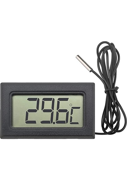 Dijital LCD Termometre -50 ° C - +110 ° C Buzdolabı Dondurucu Buzdolabı Akvaryum Için 1m Ntc Problu Sıcaklık Monitörü (Yurt Dışından) fiyatları