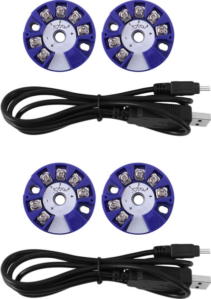 2x Programlanabilir Termokupl Rtd PT100 Ila 4-20MA Dönüştürücü Tc Rtd Giriş 4-20MA Çıkış Sıcaklık Verici (Yurt Dışından)